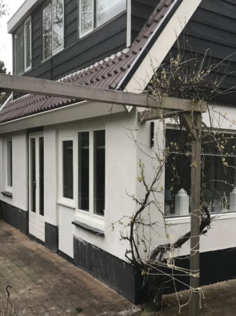 buitengevel stucwerk 3 buitengevel stucwerk stukadoor Bloemendaal Haarlem Delft