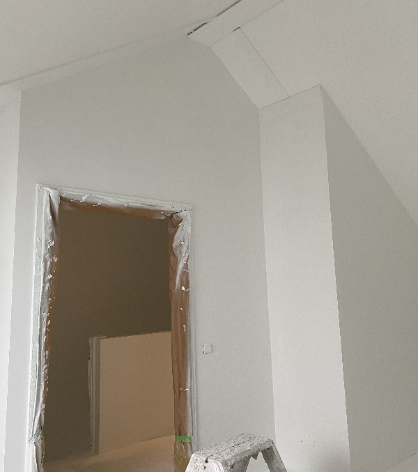 Latex spuitwerk binnen 1 latex spuiten stukadoor Amsterdam stucen Haarlem